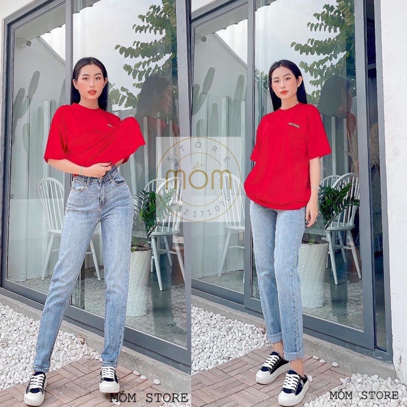 [ẢNH THẬT 100% ]Quần Momjeans Lưng Cao VNXK XUẤT XỊN