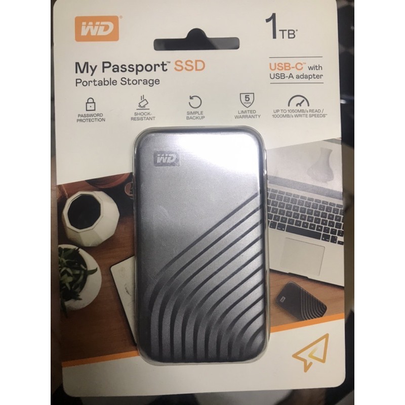 Ổ CỨNG DI ĐỘNG 1TB SSD WD MY PASSPORT
