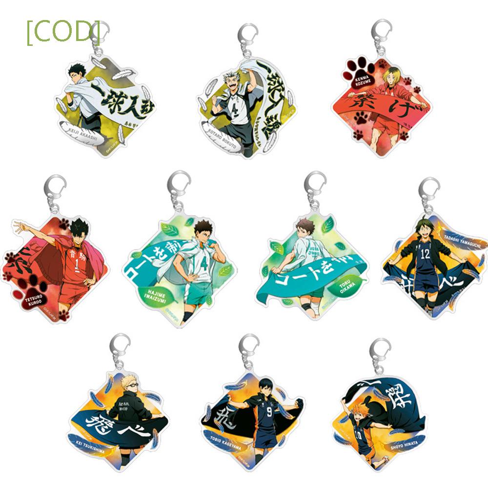 1 Móc Chìa Khóa Hình Nhân Vật Anime Haikyuu Bằng Acrylic