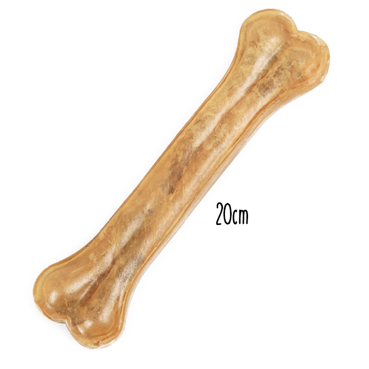 Xương da bò Kún Miu cho chó gặm sạch răng, khử mùi hôi miệng (1 chiếc)