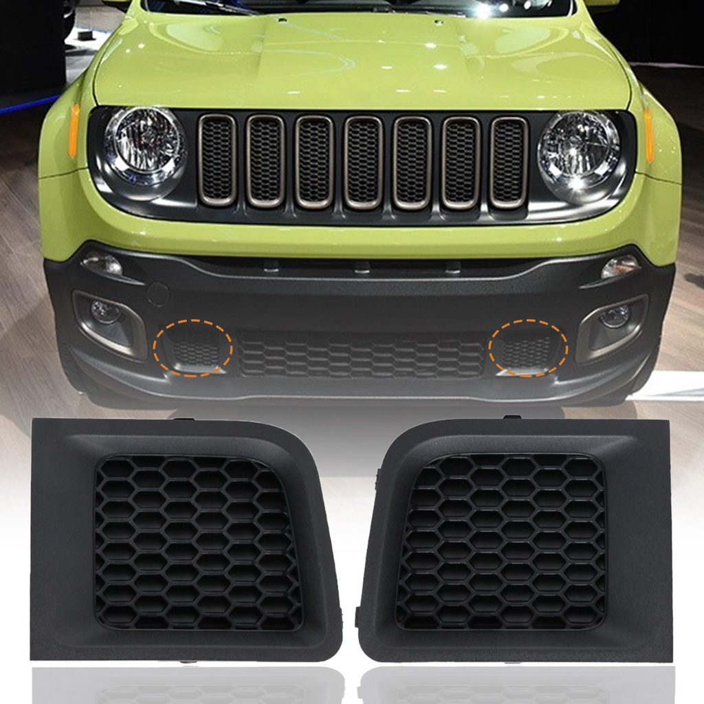 Lưới Tản Nhiệt Trước / Phải Bằng PU Chống Trầy Chuyên Dụng Cho Xe Hơi Jeep Renegade 2015-2017 5XB62LXHAA 5XB63LXHAA