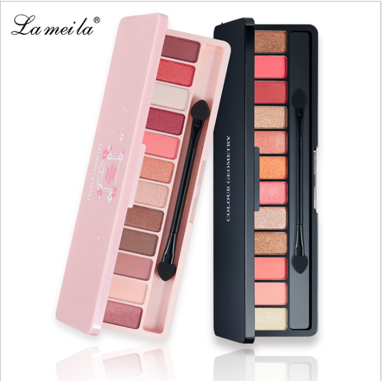 [FREESHIP TỪ 50K]Bảng phấn mắt Lameila 12 màu Play Color Eyes PM1001 | Thế Giới Skin Care