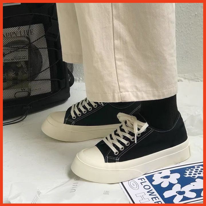 Giày Sneaker Nữ Giày Thể Thao Cột Dây Đế Cao | BigBuy360 - bigbuy360.vn