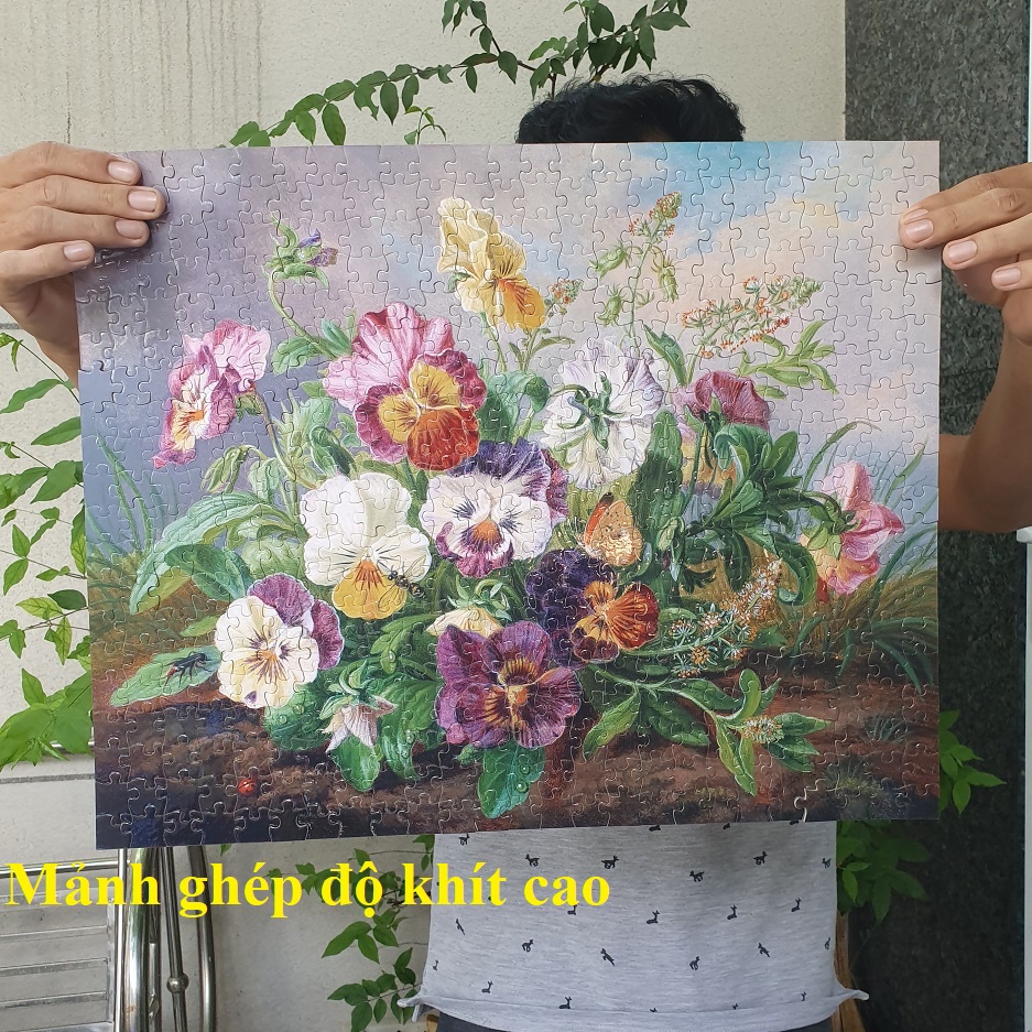 Tranh xếp hình theo yêu cầu size lớn 2035 mảnh (74x110cm)