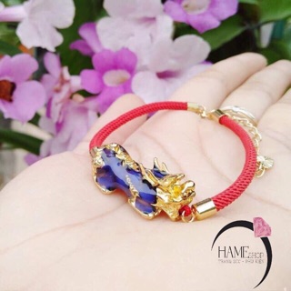 Vòng Tay Chỉ Đỏ Thái Cao Cấp Mix Tỳ Hưu Đổi Màu Tài Lộc