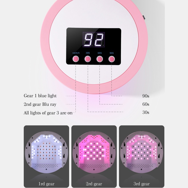 Đèn Led Uv Sấy Khô Móng Tay Chuyên Nghiệp Chất Lượng Cao