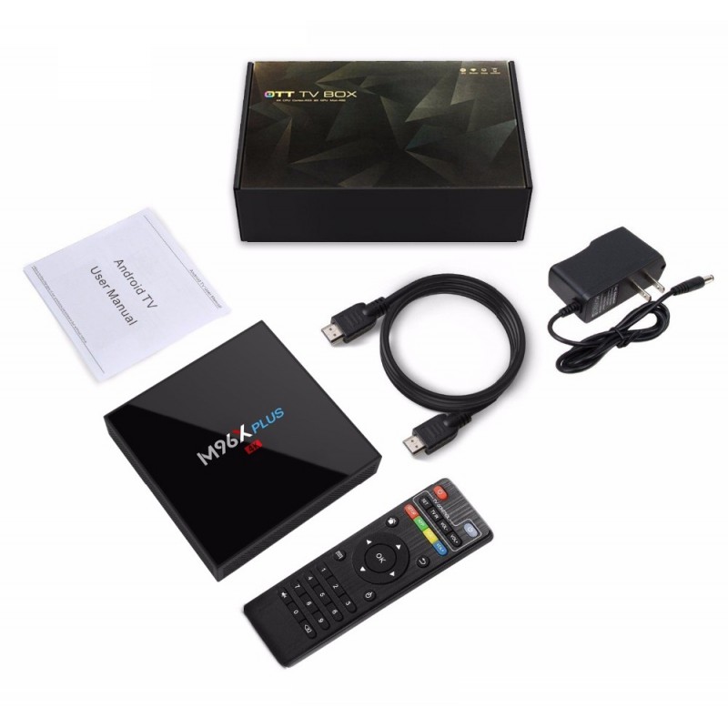 TV BOX ANDROID 2G+16G 4K OTT M96X PLUS