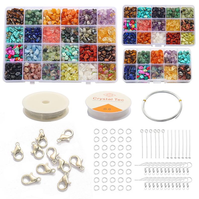 Beadia Bộ Hộp Đá BEADIA 10/15/24 Ngăn Đựng Dùng Làm Trang Sức DIY