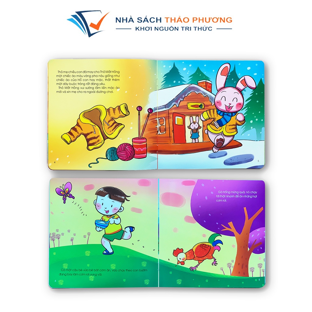 Sách - Truyện tranh giáo dục kỹ năng sống cho trẻ em (Bộ 10 cuốn)