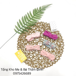 Set 3 chiếc băng đô turban nơ cho bé gái