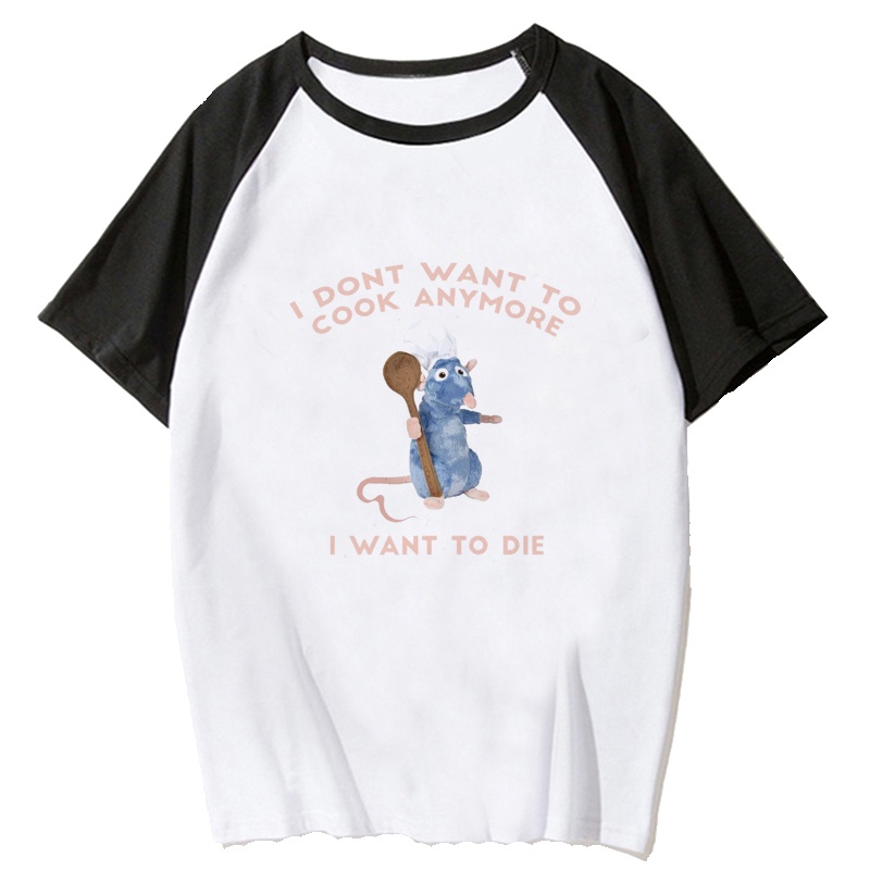 Áo Thun In Chữ i dont want to cook anymore Thời Trang Đường Phố 2022 Cho Nam