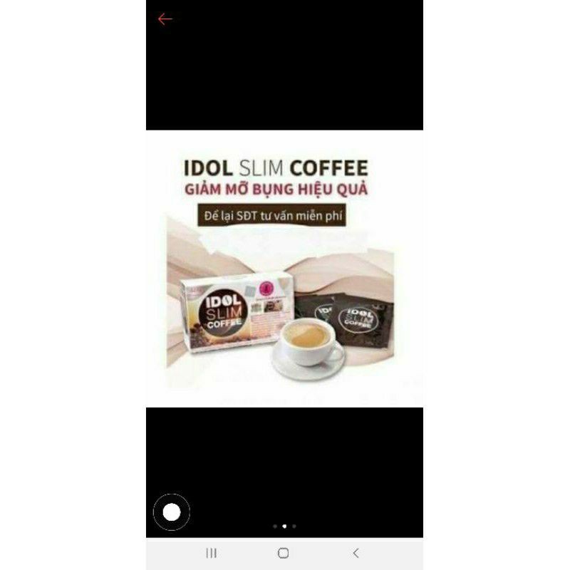 cafe idol slim Thái Lan (1 gói) | BigBuy360 - bigbuy360.vn