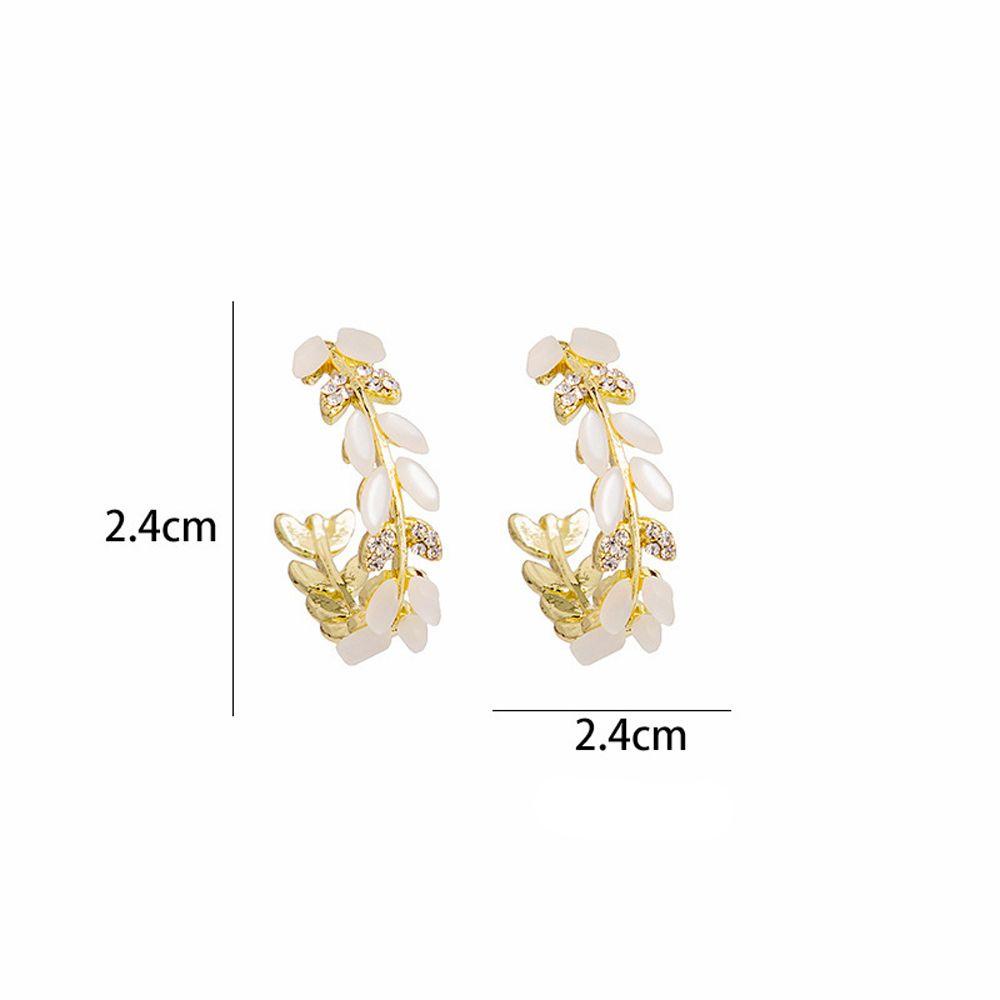 Khuyên Tai Nữ Hình Chữ C Thời Trang Hàn Quốc Xinh Xắn