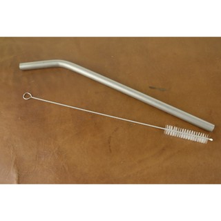 Ống hút Titan Cong - 10*255*1mm (EDC - Titanium Bend Straw)