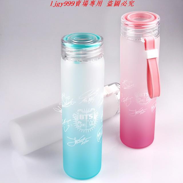 Ly Thủy Tinh Uống Nước In Hình Trái Chanh Màu Sắc Gradient Đơn Giản