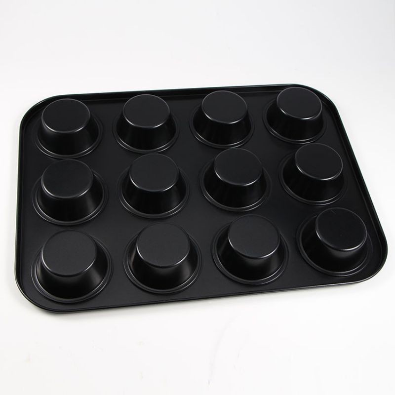 Khuôn Cupcake Chống Dính 12 Ô