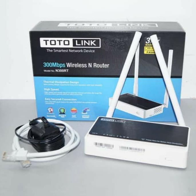 Bộ Phát Sóng Wifi Totolink N300Rt - 300mbps - 2 Ăng Ten