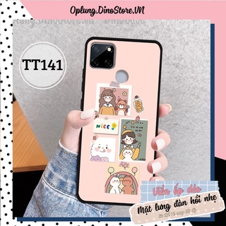  Ốp lưng Realme C21-C21y-C11-C12-C15-C20 - Ốp Realme lưng cứng viền dẻo in hình vintage nhẹ nhàng dễ thương.