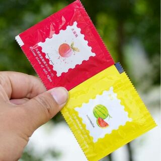 Khăn giấy ướt gói vuông hình BCS