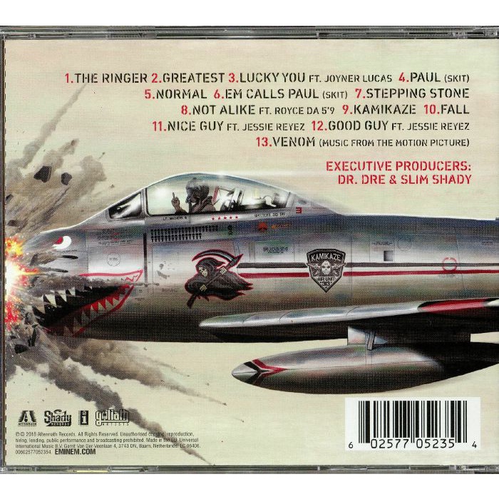 Album nhạc Kamikaze - Eminem