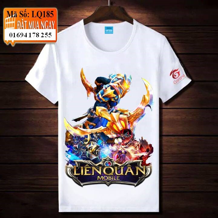 ÁO THUN NAM NỮ LIÊN QUÂN 12 BIG SIZE