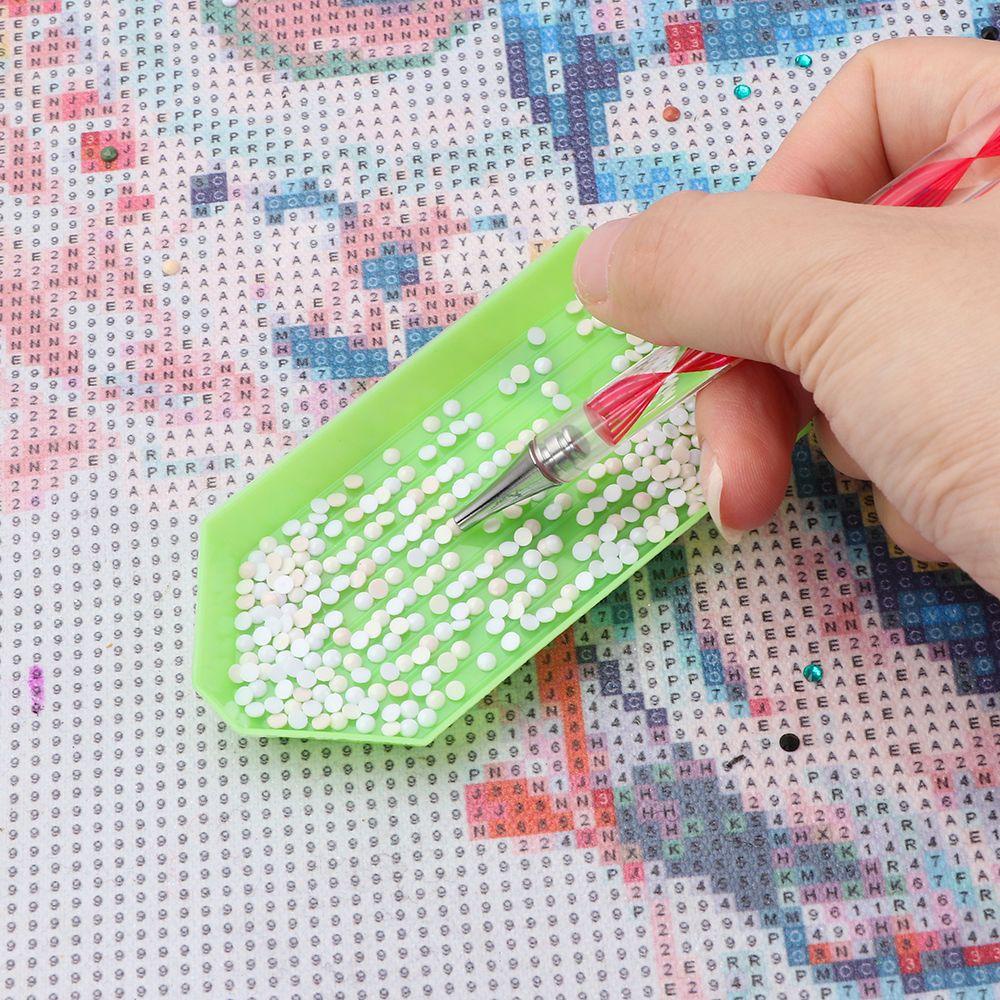 BEAUTY Bút Thêu Tranh Chữ Thập 5D Bằng Nhựa Resin