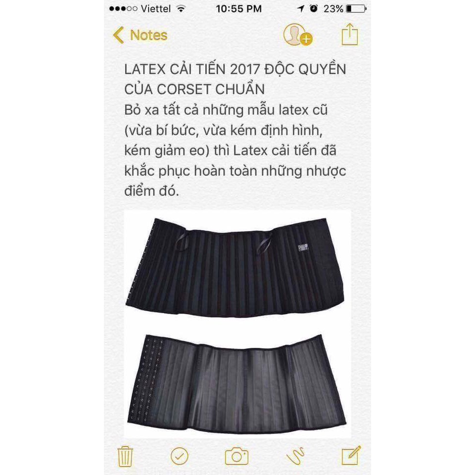 Đai nịt bụng Latex Chuẩn Hy Lạp loại lứoi siêu thoáng mát | BigBuy360 - bigbuy360.vn