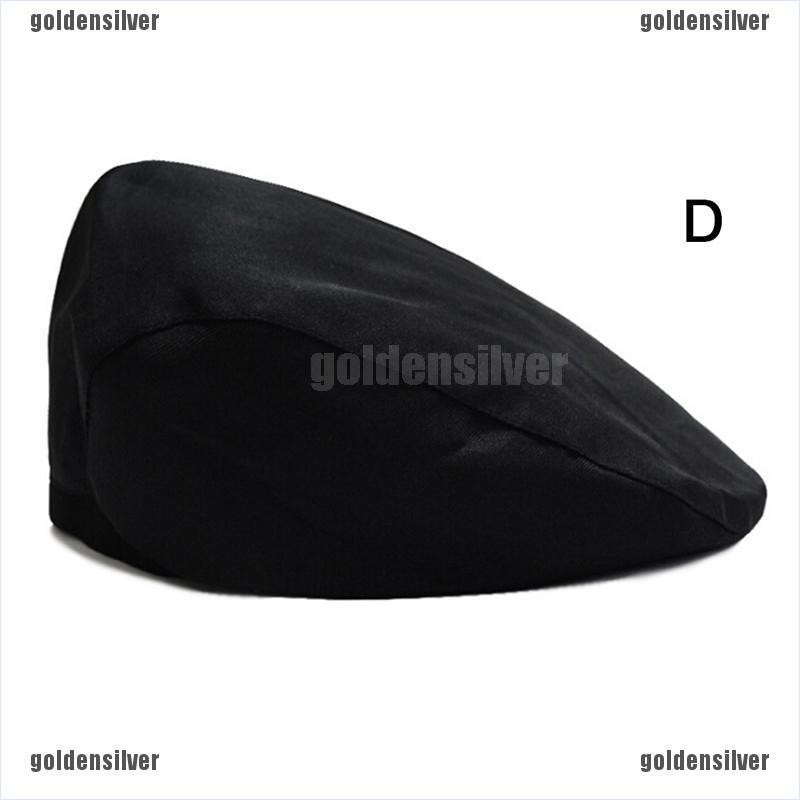 Mũ Beret Cotton Màu Trơn Thời Trang Cho Nam