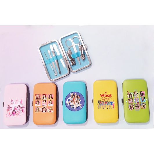 set bấm móng tay twice exo wanna one BMTI19 bộ dụng cụ làm móng mini đa năng cute dễ thương
