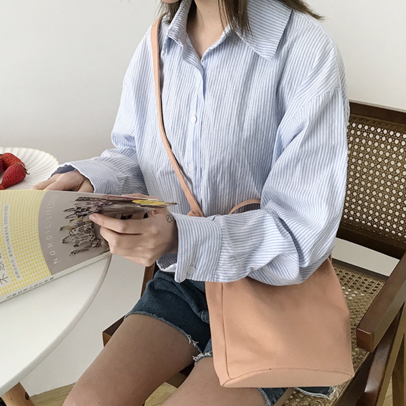 Youyo Túi Xách Đeo Chéo Bằng Vải Canvas Cho Nữ
