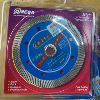 Lưỡi cắt gạch Omega xanh
