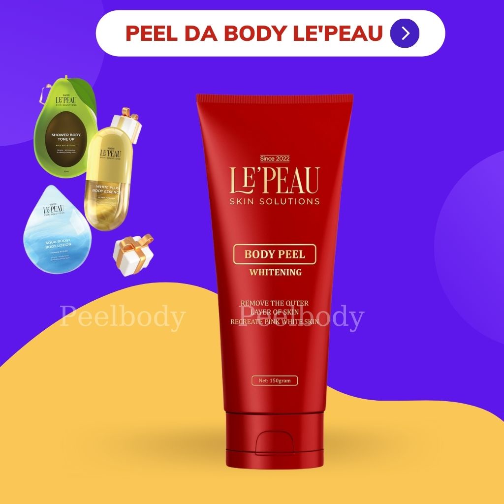 Peel Nách Retinol, Peel Body Trắng Da Mờ Thâm Sau 7 Ngày, Kem Dưỡng Ẩm 150ml