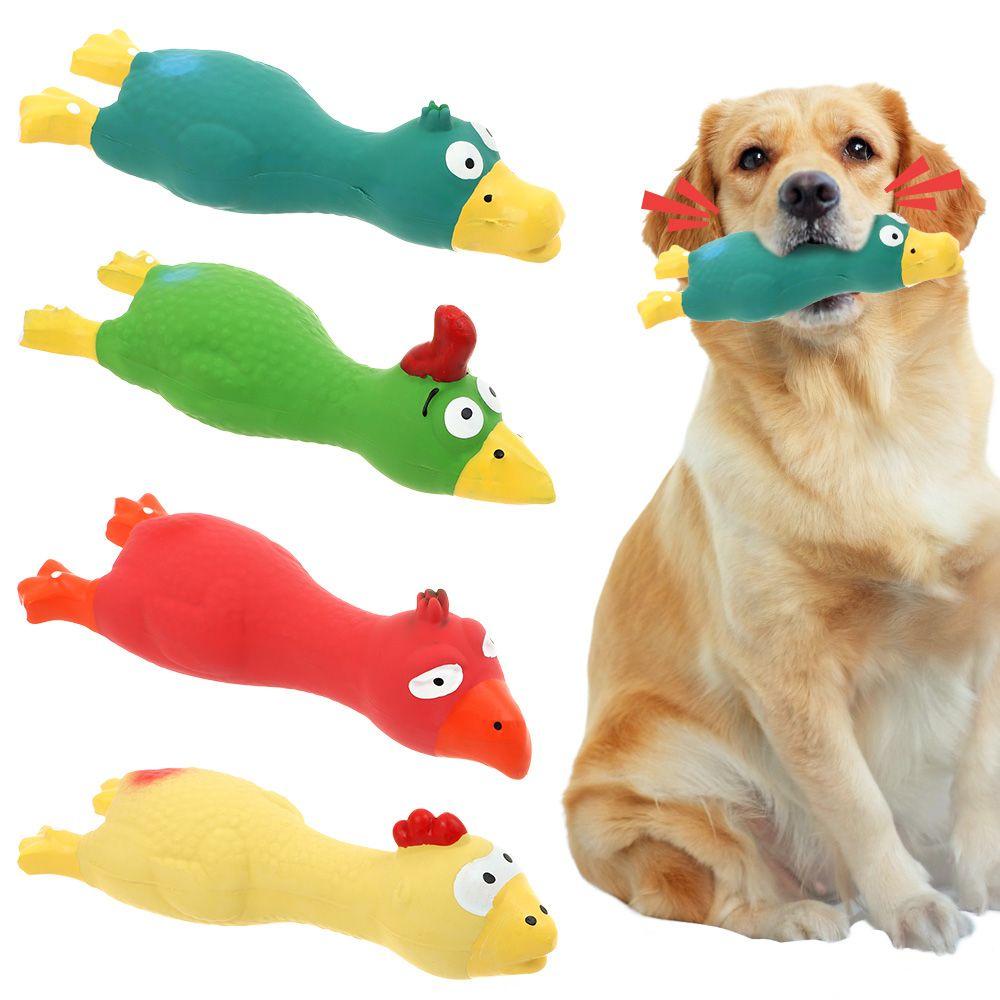 Gà Cao Su Đồ Chơi Cho Thú Cưng