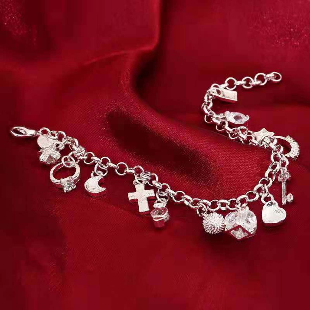 Vòng đeo tay mạ điện thiết kế hình học thời trang cho nữ