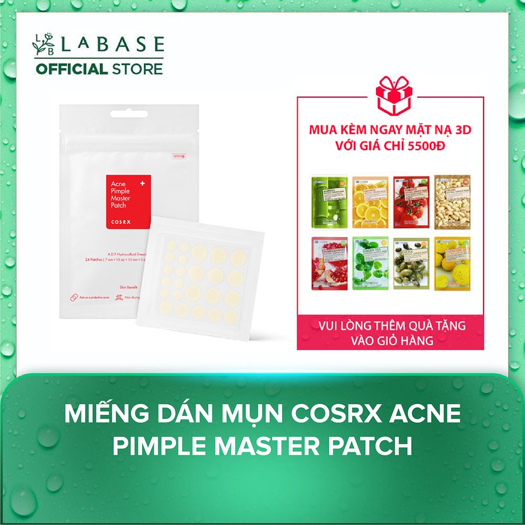 [Mã SKAMPUSH8 giảm 10% đơn 200K] Miếng Dán Mụn Cosrx Acne Pimple Master Patch