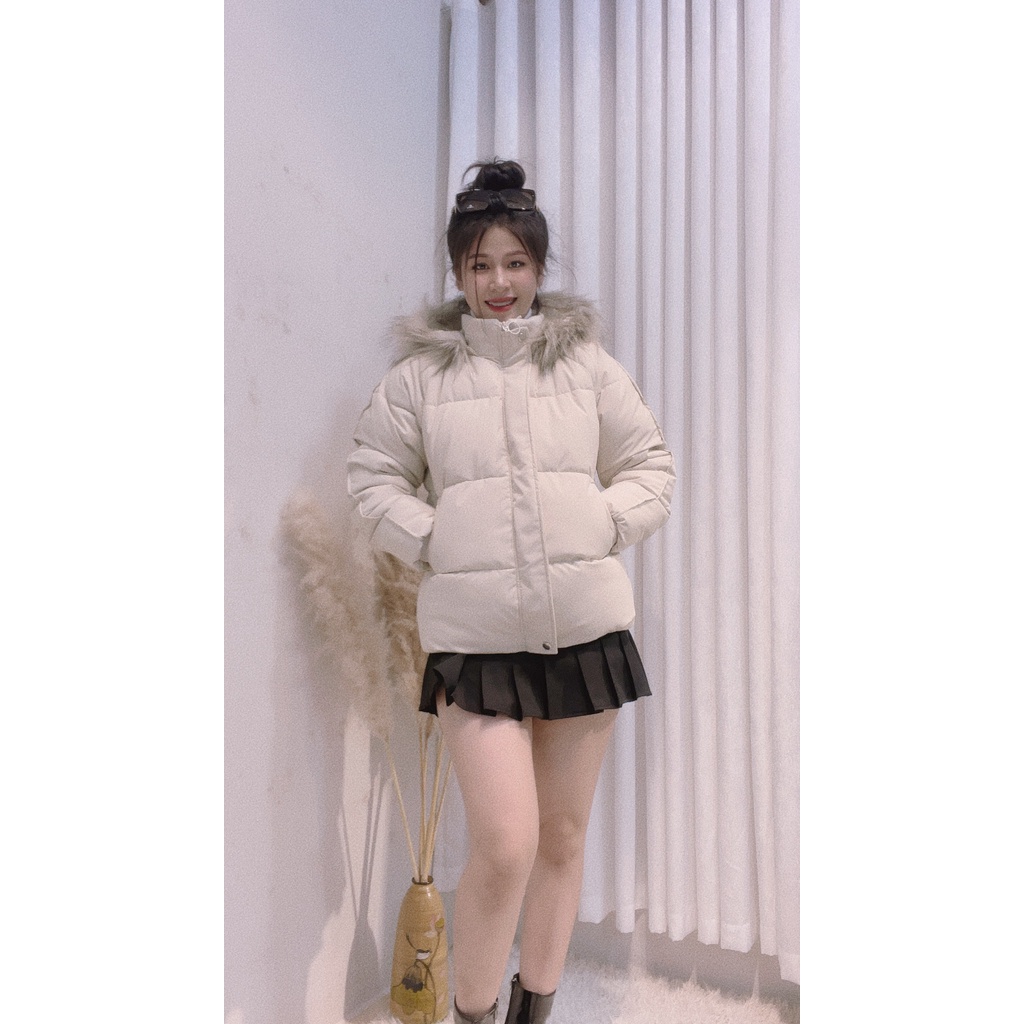 Áo Phao béo hàng loại 1 kèm mũ form dày dặn. sẵn đủ màu | BigBuy360 - bigbuy360.vn