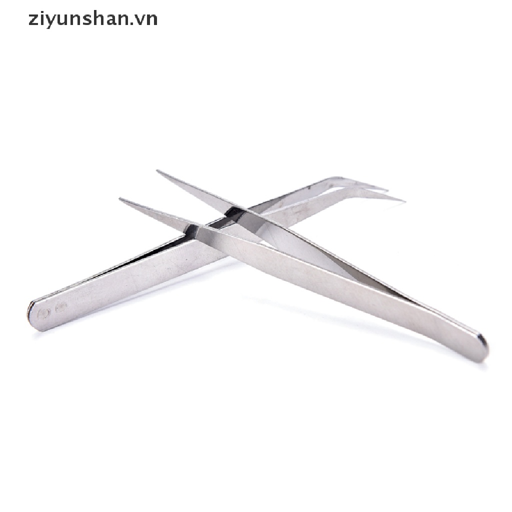 Set 2 Dụng Cụ Hỗ Trợ Trang Điểm Bằng Thép Không Gỉ ziyunshan