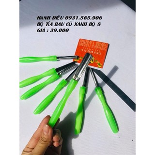 Bộ Tỉa Rau Củ Xanh