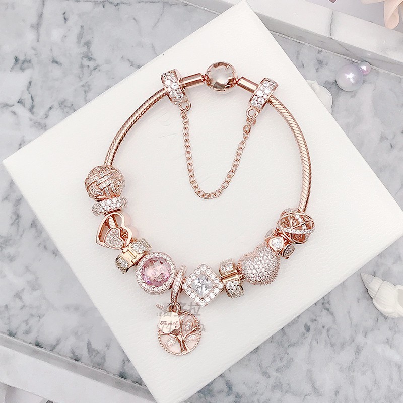 Vòng Bạc S925 ALE Cao Cấp - Vòng Charm Bạc Chuẩn S925 - Mã sản phẩm VONGBAC_DN072