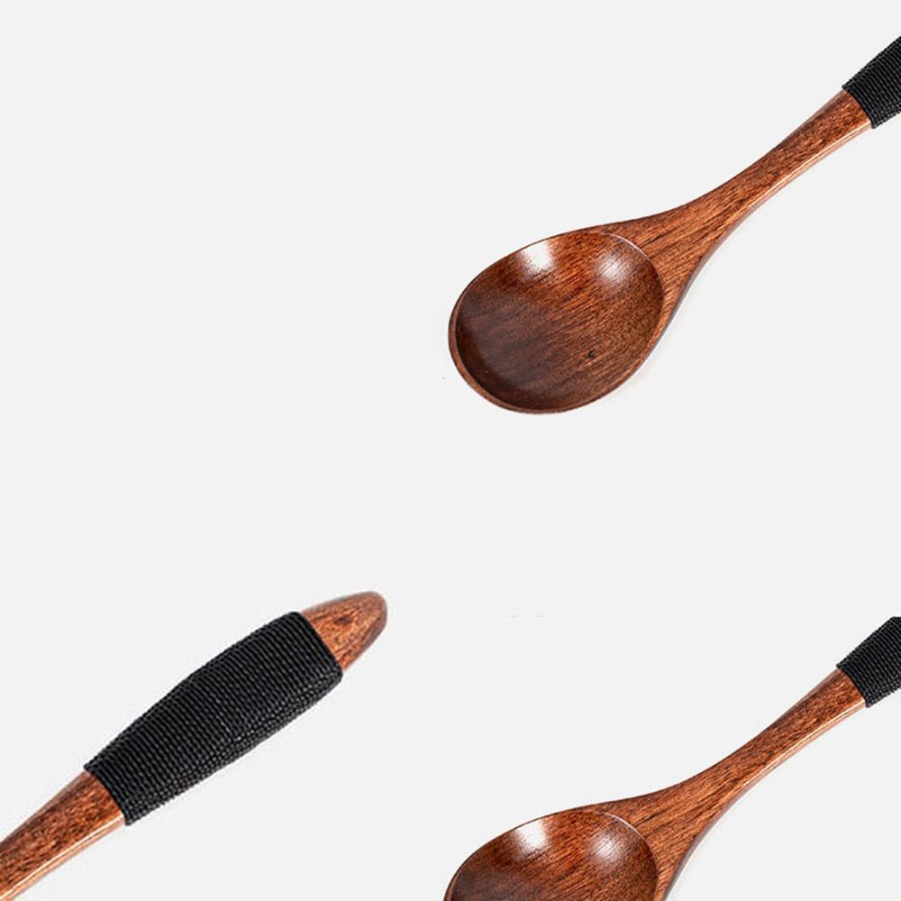Muỗng gỗ tự nhiên 8 kiểu tùy chọn chất lượng cao dùng trong nhà bếp