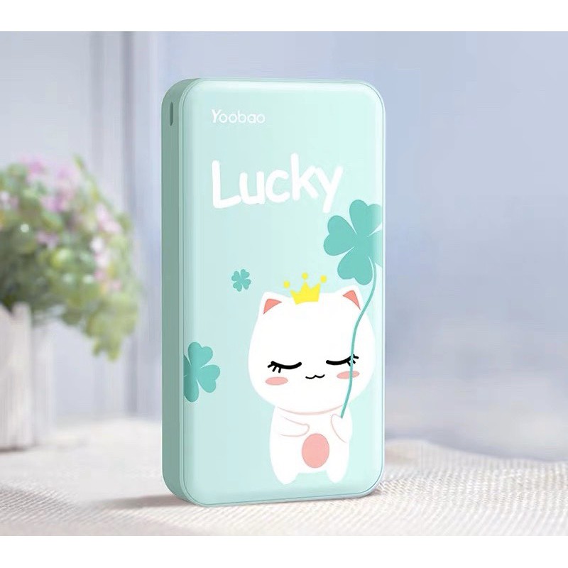 [Free Ship từ 50k] Sạc dự phòng Yoobao 10.000mAh chính hãng