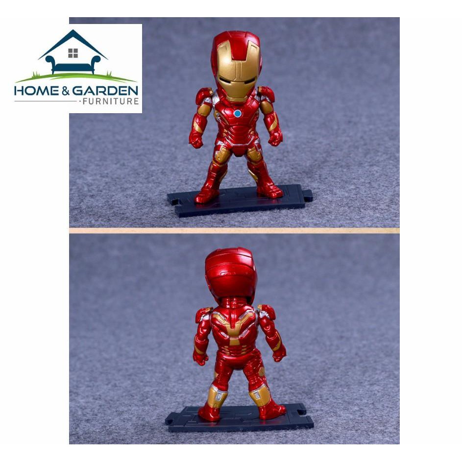 Mô hình 5 nhân vật Marvel Avenger cao cấp 9cm