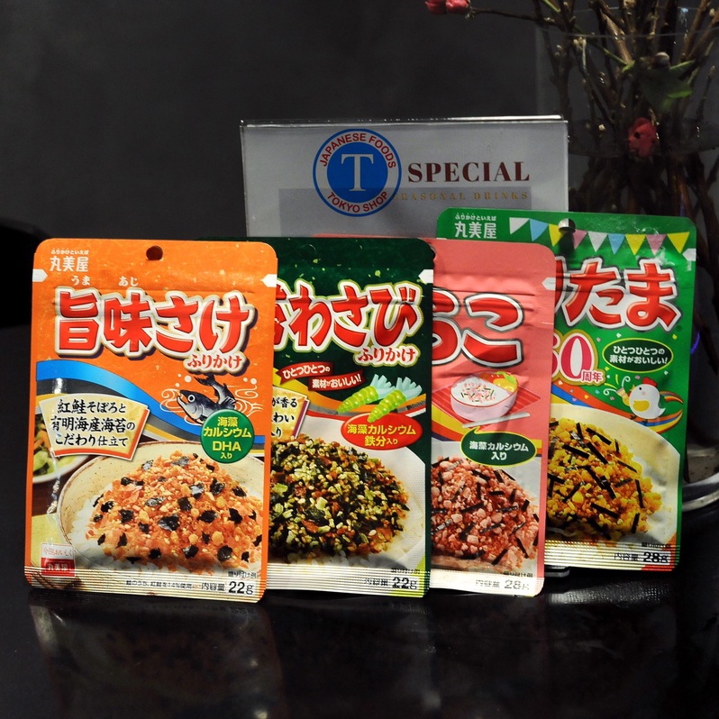 Gia Vị Rắc Cơm Tarako Furikake 28G (Gói)