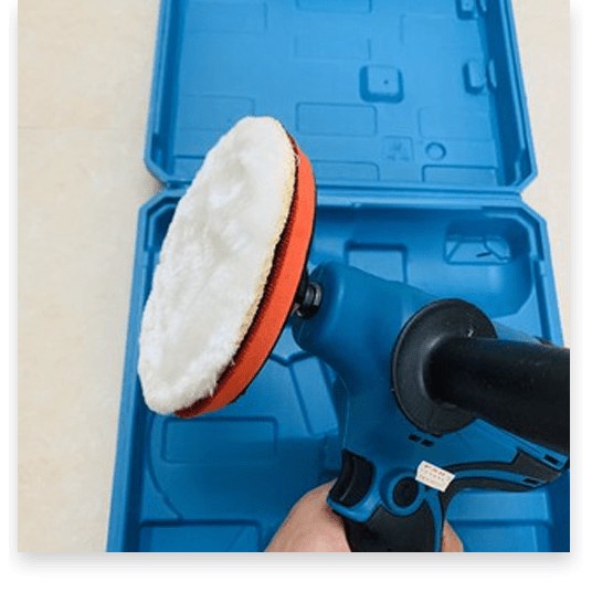 Máy đánh bóng ô tô MAKITA GV6010  - Máy chà nhám ô tô, xe máy Mini 6 tốc độ