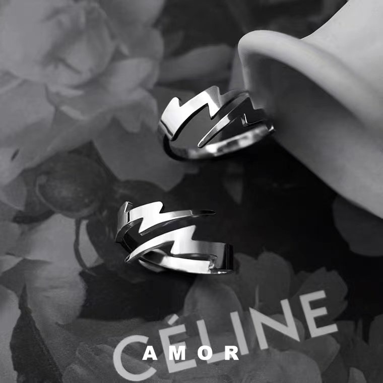 Nhẫn Thép Không Gỉ Không Phai Màu Phong Cách Hip hop punk Cho Nam Và Nữ