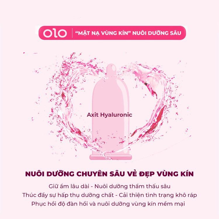 Bao Cao Su OLO Climax Ha For Women Có Gai, Nhiều Gel Bôi Trơn, Siêu Mỏng Nội Địa Trung - Hộp 10 BCS