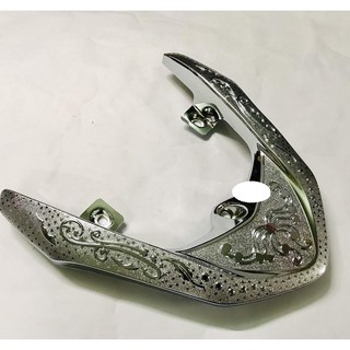 Ốp cảng sau dành cho xe Vision 2014-2020 (Màu crom hay cacbon)