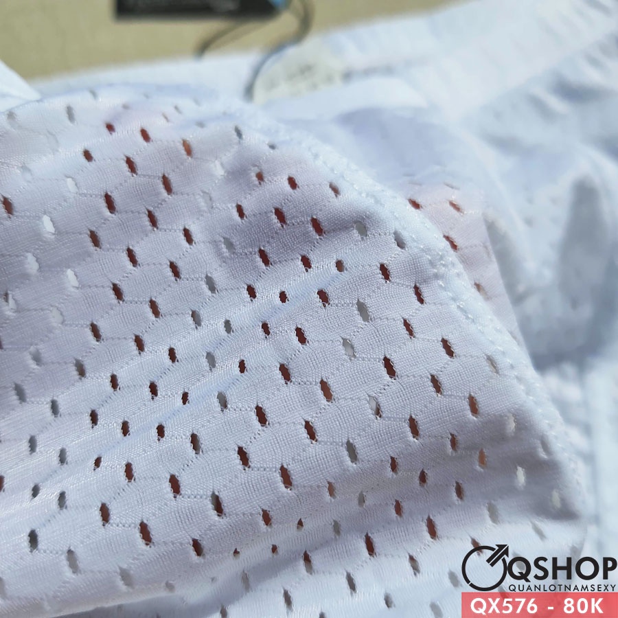 COMBO 4 MÀU QUẦN LÓT NAM THUN LỖ THOÁNG MÁT QSHOP QX576