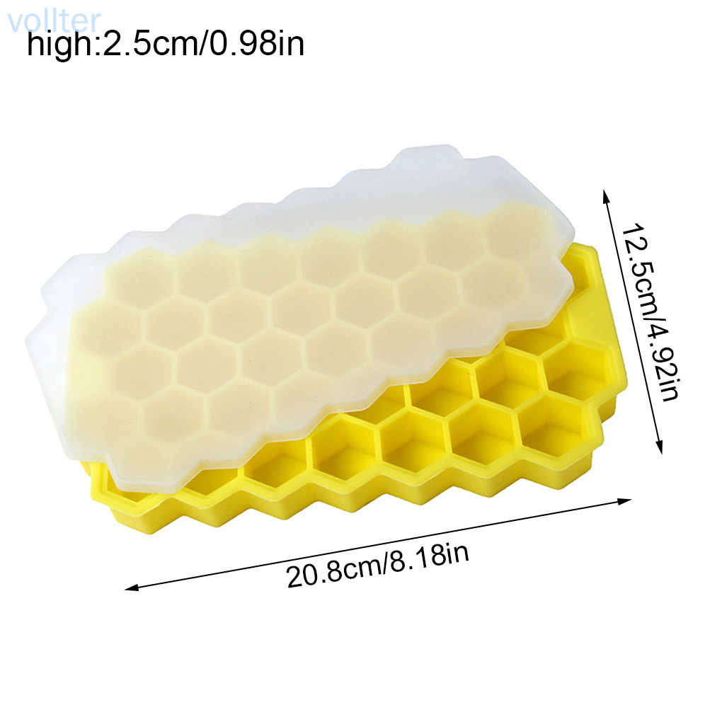 Khuôn Silicone Làm Đá 37 Ô Chống Dính