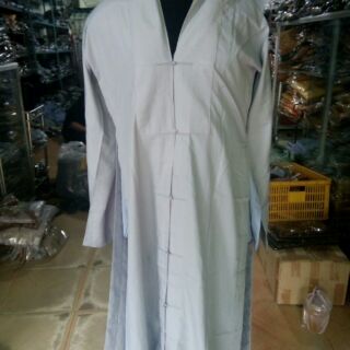 Áo tràng Nhật Bình vải kate Việt Nam